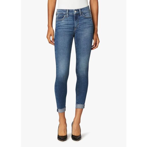Joe's Jeans Denim - Joe’s The Icon Mid Rise Skinny Crop Wavelength Denim Jeans | Size 28